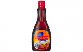 American Garden Pancake Syrup - 2% Maple Syrup  Plastic Bottle  710 millilitre